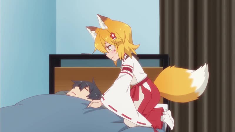 4 серия назойливая лиса сэнко сан / заботливая 800 летняя жена! / надоедливая и непоседливая кицунэ сэнко / 800 с хвостиком