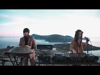 Giolì assia #diesislive @vulcano, aeolian islands [handpan set] (2)