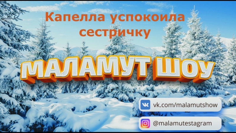 Капелла успокоила сестричку