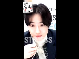 [video] 200404 suho @ video call fansign