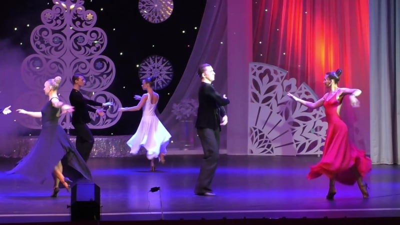 Ансамбль бального танца "эос" \ румба