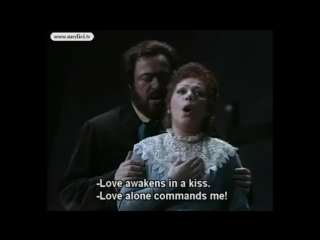 La bohème puccini o soave fanciulla mirella freni and luciano pavarotti