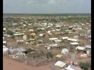 Angelina jolie visits "dire" refugee settlement on kenyan border with somalia