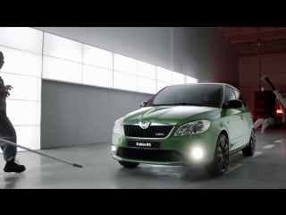 Реклама skoda fabia rs