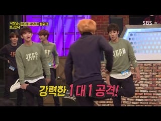 160206 bts @ idol survival show the boss is watching