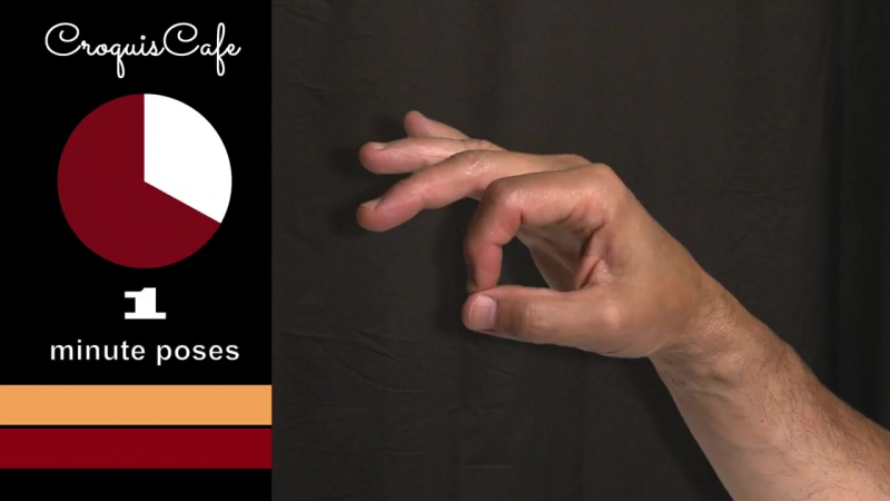 Croquis cafe all hands (basic hand movements)