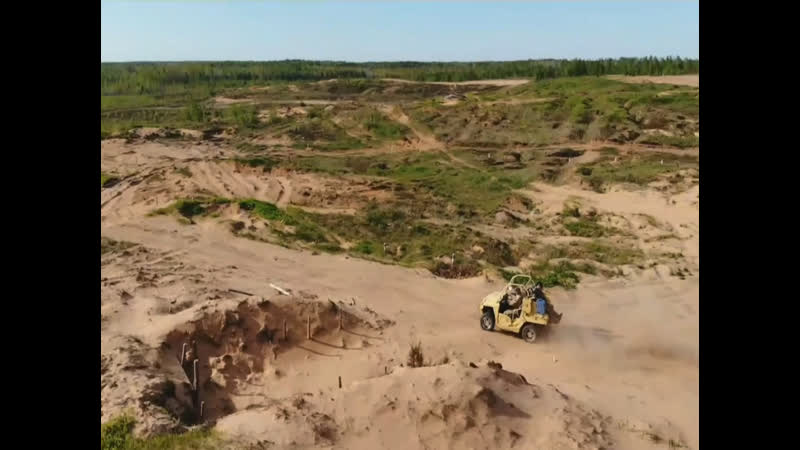 На полигоне "лужский"