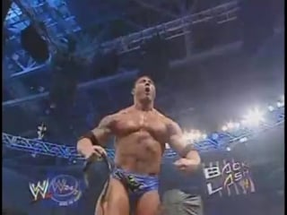 (wwe mania) backlash 2005 batista vs triple h (world heavyweight championship)