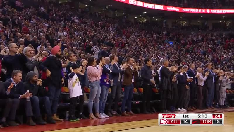 Болельщики «рэпторс» тепло встретили винса картера