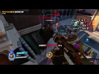 Junkrat 4k potg with no coordination if you're wondering what happened to the tracer don't worry she killed me a few secon