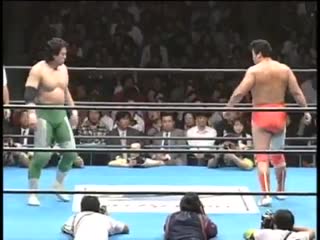 Mitsuharu misawa vs kenta kobashi (ajpw october giant series 1997 tag 18)