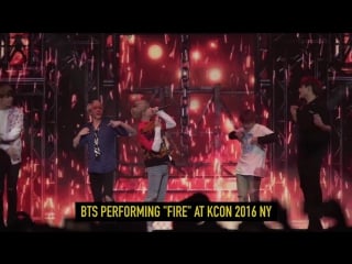 160714 bts interview sing live @ kcon ny 2016