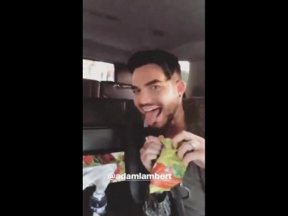 Video@adamlambert on @ferras instagram stories