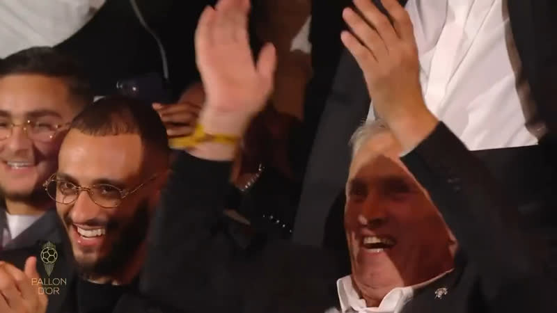 Бензема получает «золотой мяч»