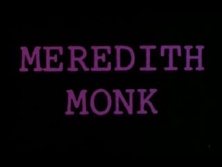 Peter greenaway "four american composers" 1983 meredith monk