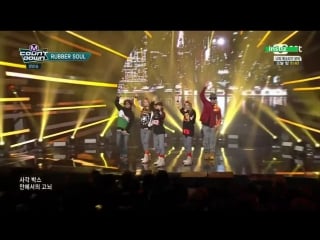 Rubber soul lonely friday @ m! countdown 150430