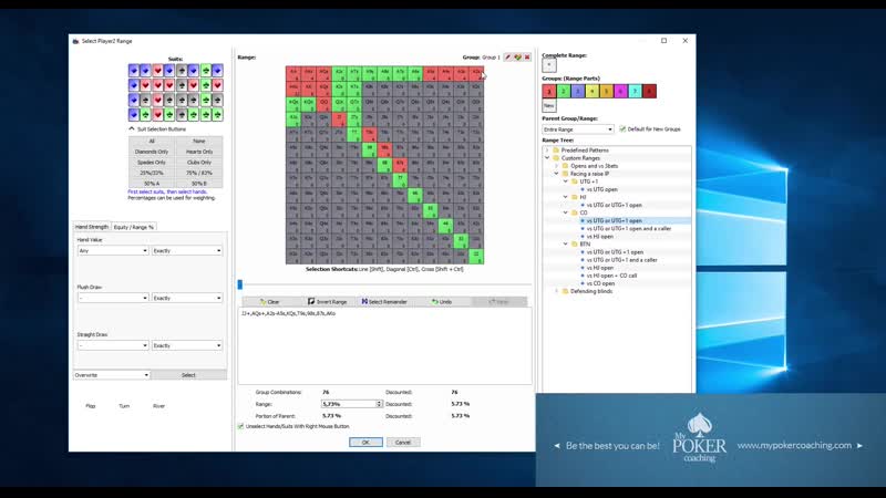 My poker coaching straddle poker games master class!