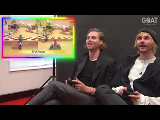 We interviewed 5 seconds of summer while playing mario kart and heres what happ