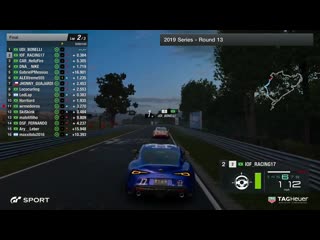 [english] gr supra gt cup rd 13 nürburgring 24hr central south america