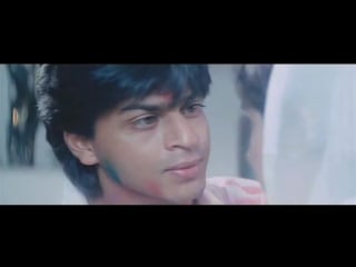 Deewana holi scene divya bharti shahrukh khan