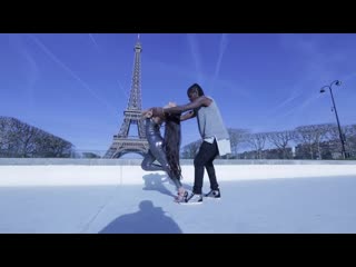 Enah lebon and lola rodriguez muñoz urban kiz dancing in paris