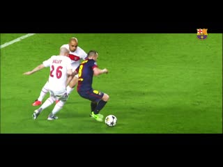 Andrés iniesta best compilation of moments of magical skill