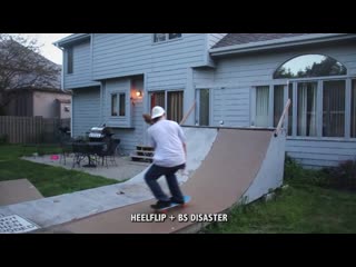 Heelflip mania (mini ramp skateboard combos)