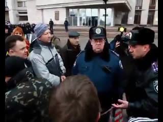 Противостояние у донецкой ога 5 марта 2014 го