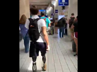 Triple amputee guy