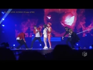 [видео] 151017 m on! live junho solo tour 2015 'last night' 1/3