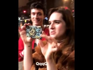 Jacob livestreaming with hari