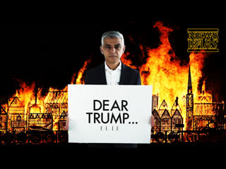 Islamist mayor sadiq khan smears trump while london burns