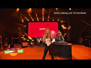 Sonia liebing und dj herzbeat one way ticket (antenne brandenburg sommertour 2022)