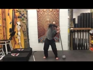 My mace coach rik brown has been generously sharing some fantastic warm up and technique drills to dial in the mace swing the l