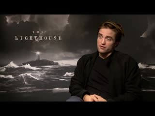 Associated press pattinson says one of the challenges of the lighthouse was not getting sick