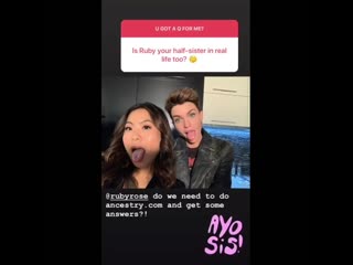 #rubyrose via @cwbatwoman 's instastory with @nicolekang (november 15)