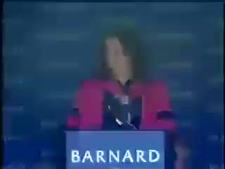 Meryl streep's commencement speech at barnard college (2010)