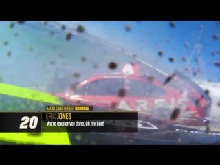 Radioactive daytona 500 "get the (expletive) out the way!"