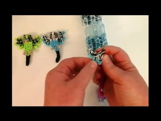 Rainbow loom parakeet bird charm parrot