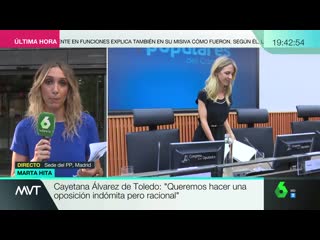 Error reportera marta hita cayetana alvarez de toledo más vale tarde mvt vlc record 2019 07 31 19h43m51s la sexta fhd