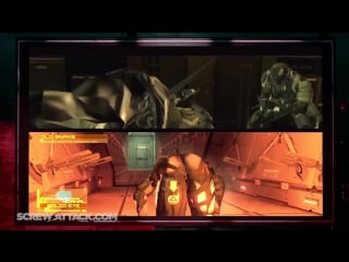 Solid snake vs sam fisher (metal gear vs splinter cell)