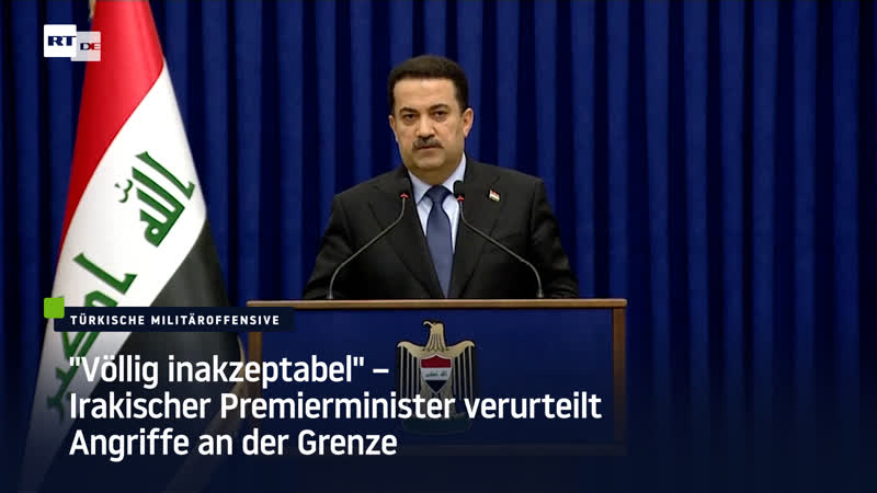 "völlig inakzeptabel" – irakischer premierminister verurteilt angriffe an der grenze