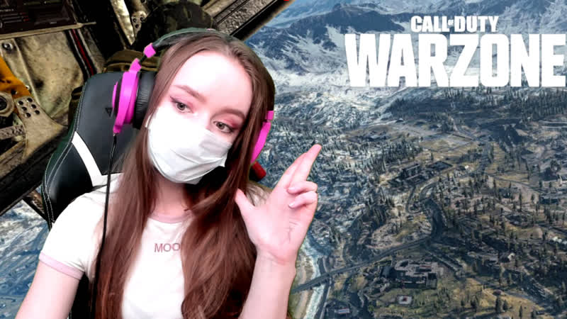 Девушка vs call of duty warzone | + fortnie / overwatch / fifa 18 / ???