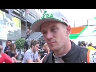 2016 belgium post race nico hulkenberg