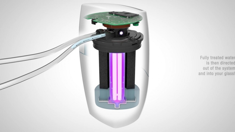 Espring water flow