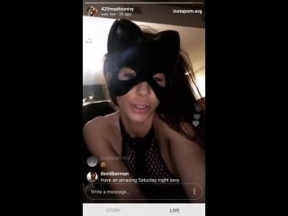 Madison ivy as cat woman женщина девушка кошка кет мяу