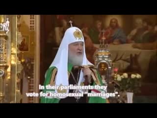 His holiness patriarch cyril of moscow protestants have fail