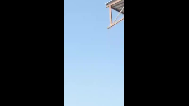 Турецкая и американская авиация совместно летают над городом тель абьяд на севере сельской местности ракки #сирия