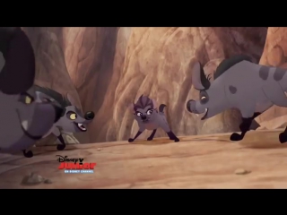 The lion guard fight scene kion amp; jasiri and the bad hyenas youtube360p