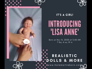 Omg it's a girl my lil princess reborn baby girl lisa anne adorable reborn baby girl so real #shorts #reborn #reborndolls